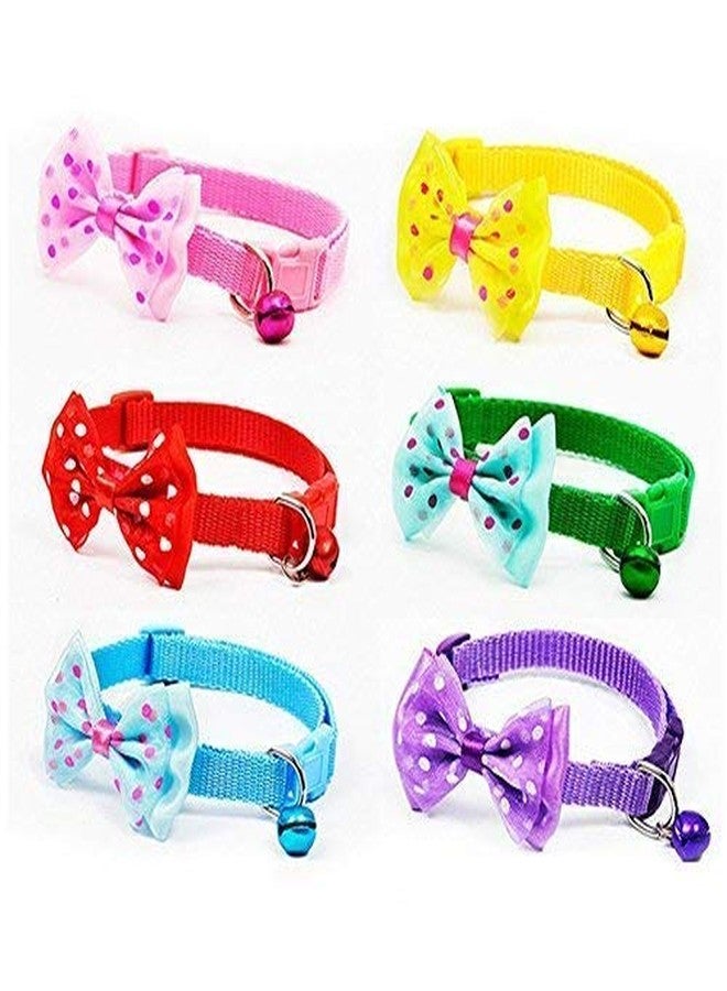 Pet GuardDesigner Adjustable Bow Design Collar for Puppy/Cat - Color May Vary - Image 3